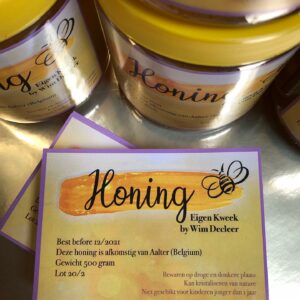 Etiketten honing