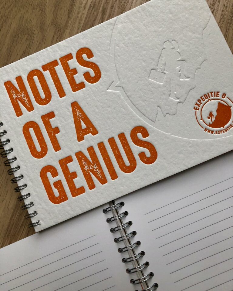 Notebook ‘Notes of a Genius’