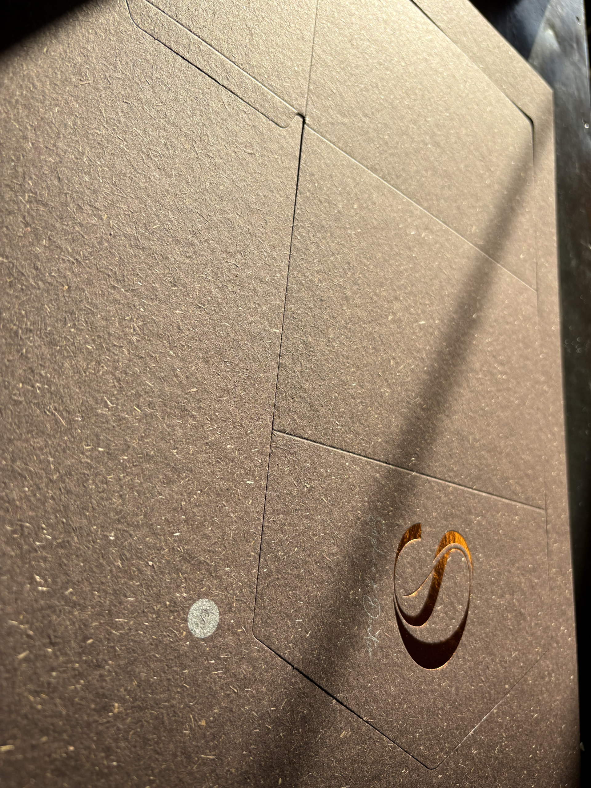 Gerecycleerd papier van koffie