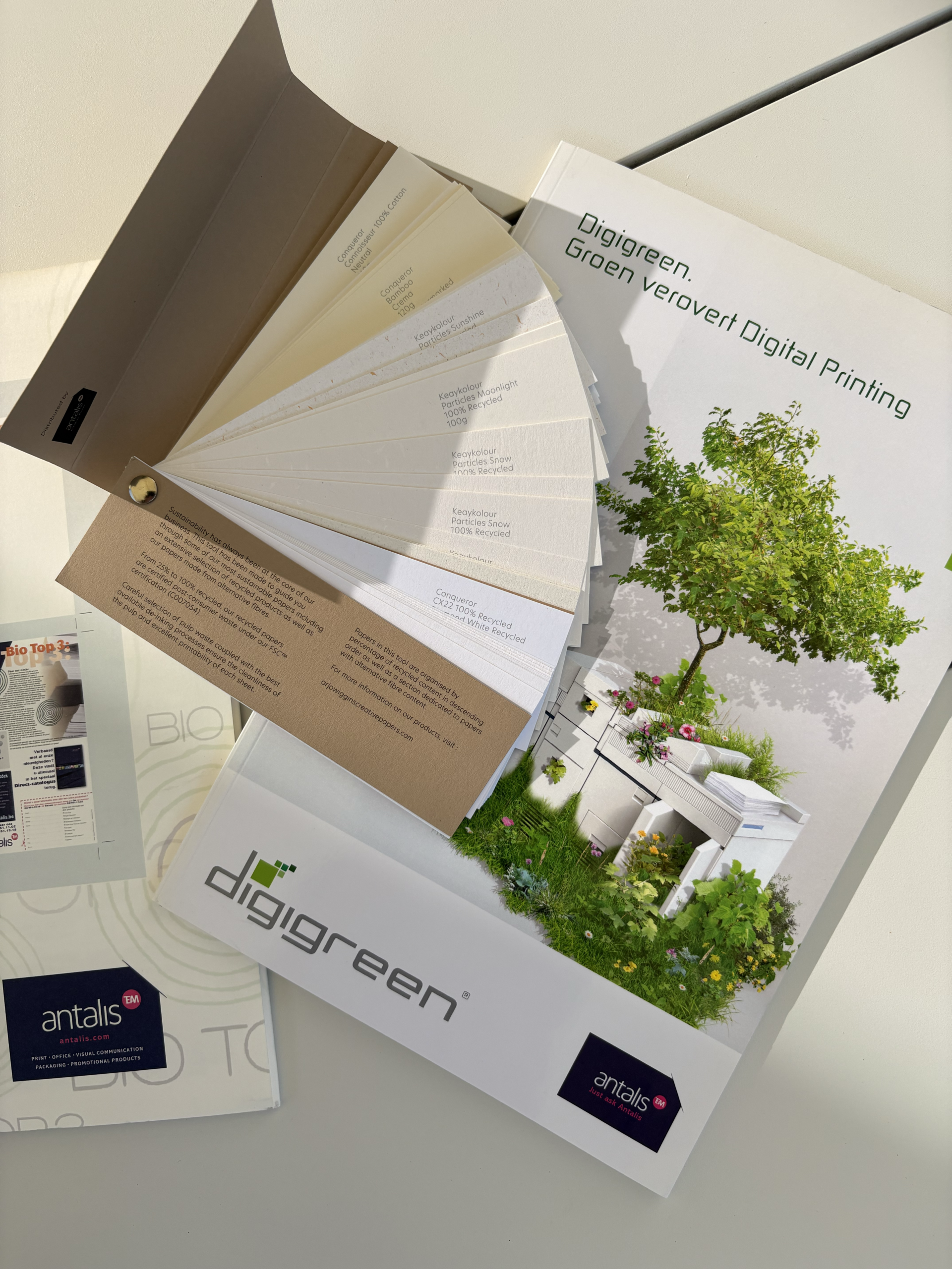 Digigreen by Antalis. Groen verovert digital printing